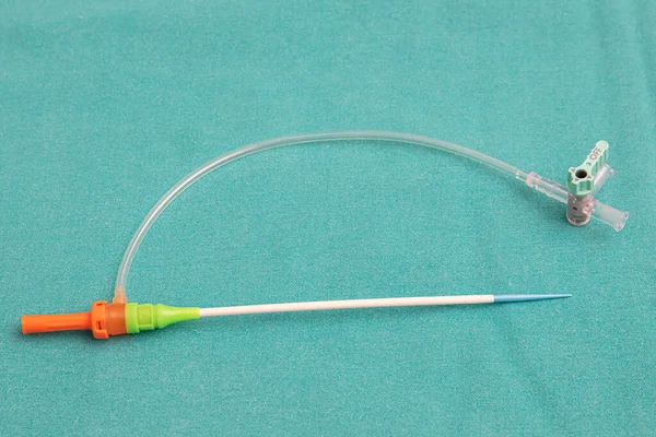 Einführung Transradial Kit Einführung Mantel Kanülenmantel Zur Arteriellen Linieninsertion Zusammen — Stockfoto