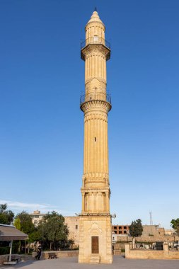 Mardin, Nusaybin, Türkiye 17 Nisan 2023: Mardin 'in Nusaybin ilçesindeki Zeynel Abidin camisi.