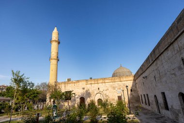 Mardin, Nusaybin, Türkiye 17 Nisan 2023: Mardin 'in Nusaybin ilçesindeki Zeynel Abidin camisi.