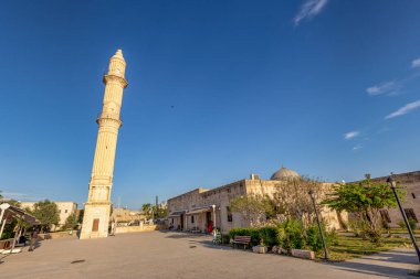 Mardin, Nusaybin, Türkiye 17 Nisan 2023: Mardin 'in Nusaybin ilçesindeki Zeynel Abidin camisi.