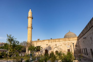 Mardin, Nusaybin, Türkiye 17 Nisan 2023: Mardin 'in Nusaybin ilçesindeki Zeynel Abidin camisi.