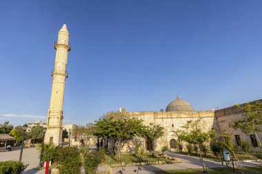 Mardin, Nusaybin, Türkiye 17 Nisan 2023: Mardin 'in Nusaybin ilçesindeki Zeynel Abidin camisi.