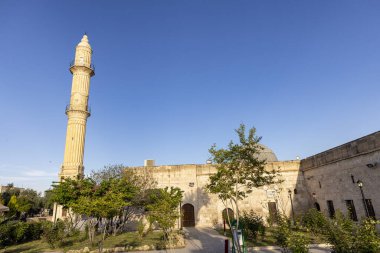 Mardin, Nusaybin, Türkiye 17 Nisan 2023: Mardin 'in Nusaybin ilçesindeki Zeynel Abidin camisi.