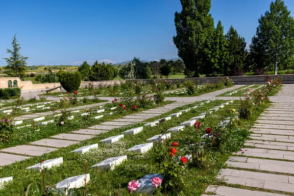 Afyon Dumlupinar Turkiye Haziran 2023 Siegesdenkmäler Und Friedhof Dumlupinar Die — Stockfoto