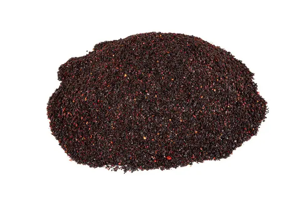 Pimienta Picante Negra Chile Una Especia Picante Que Obtiene Secando — Foto de Stock