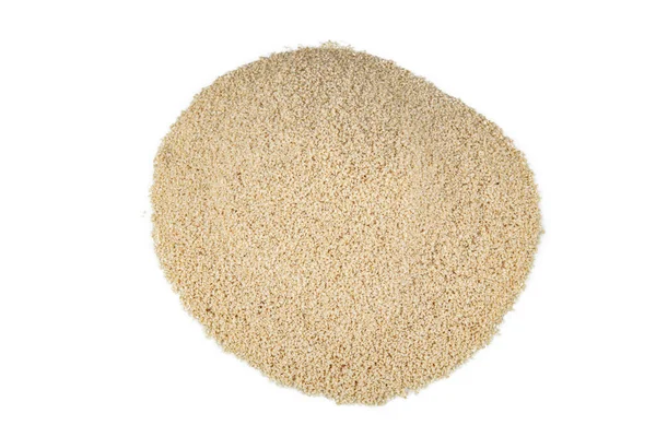 Вкусная Кунжутная Паста Семена Крупный План Много Белых Семян Кунжута — стоковое фото