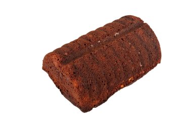 Cevizli kek kesilmiş. Ev yapımı karabuğday unundan yapılmış cevizli kek. Glütensiz sağlıklı yeme konsepti.