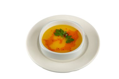 Mercimek çorbası. Kırmızı Mercimek Çorbası. Geleneksel Türk Mutfağı.