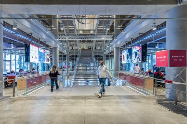 İstanbul, Türkiye 16 Şubat 2024; İstanbul Modern Sanat Müzesi Eczaciba ailesinin liderliğinde İstanbul Kültür ve Sanat Vakfı (IKSV) tarafından kuruldu..