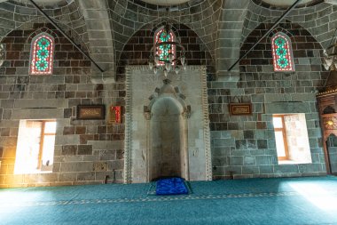 Bitlis Adilcevaz Turkey 9 Kasım 2023; Türkiye 'nin Adilcevaz şehrinde yer alan Tugrul Bey Camii 16. yüzyılda inşa edildi. Tugrul Bey Camii, Bitlis 'in Zal Paşa Camii olarak da bilinir..
