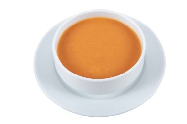 Türk mutfağı domates çorbası. Lezzetli görünen domates çorbası. Türkçe adı: Domates corbasi