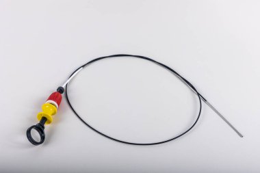 PTCA rehber telleri. Kan damarlarına boş ve dolu bir balon yerleştirmek için stent ve kateter. Kardiyak kateterizasyon sırasında kullanılan akciğer atardamarı sondası..
