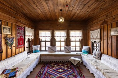 Babadag, Denizli, Türkiye 4 Mart 2024; Babadag Türk Kültür Tarihi ve Sanat Evi. Babadag tarihini ve kültürünü anlatan bir müze..