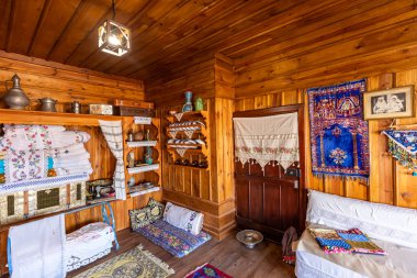 Babadag, Denizli, Türkiye 4 Mart 2024; Babadag Türk Kültür Tarihi ve Sanat Evi. Babadag tarihini ve kültürünü anlatan bir müze..