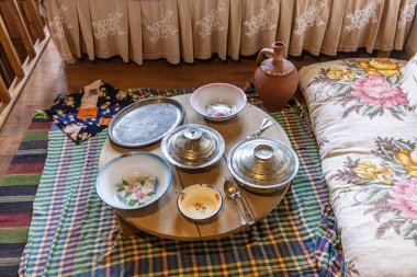 Babadag, Denizli, Türkiye 4 Mart 2024; Babadag Türk Kültür Tarihi ve Sanat Evi. Babadag tarihini ve kültürünü anlatan bir müze..