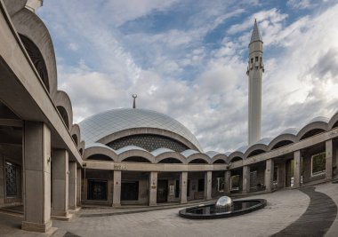 Istanbul Turkey, May 4, 2023; Sakirin Mosque long exposure Uskudar, Istanbul Turkey. clipart