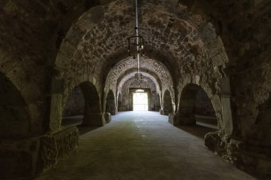 Inay Han Caravanserai. Ulubey, Usak 'taki Inay köyünden manzara.