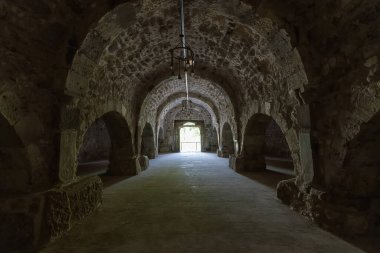 Inay Han Caravanserai. Ulubey, Usak 'taki Inay köyünden manzara.