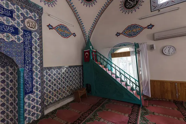 stock image Usak, Turkey July 1, 2023; Inay village Ulu Mosque.The scenic views from Inay village in Ulubey, Usak, Turkey.