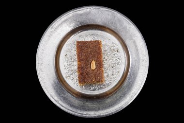 Türk Tatlısı Sambali veya Şam Tatlısı Basbousa Harissa Hareesa.