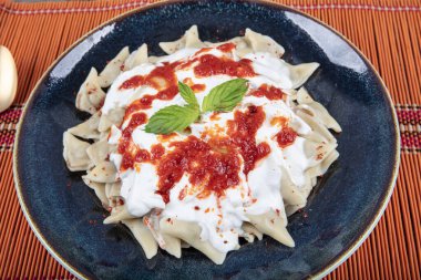 Geleneksel Türk mutfağı; Türk mantısı, Türk adı; Manti, Kayseri manti.