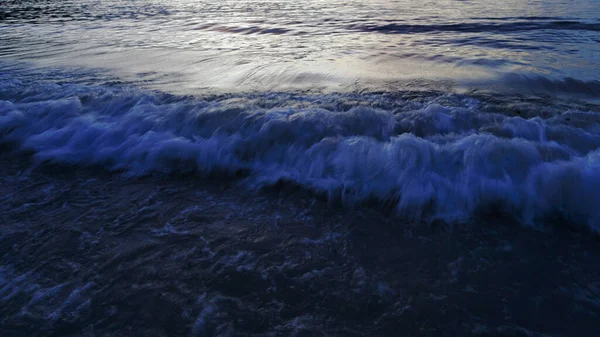 Fundo Água Azul Ondulação Mar Oceano Superfície Água Ainda Calma — Fotografia de Stock
