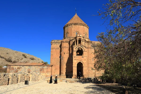 Εκκλησία Akdamar Van Τουρκίαείναι Μια Εκκλησία Που Βρίσκεται Στο Νησί — Φωτογραφία Αρχείου