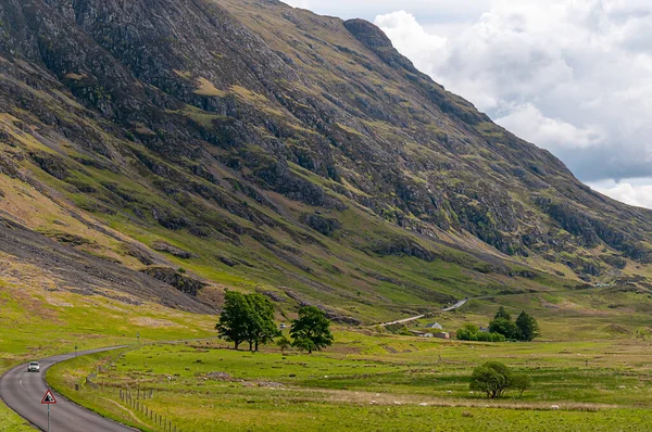 苏格兰 大不列颠 美丽的山景 — 图库照片