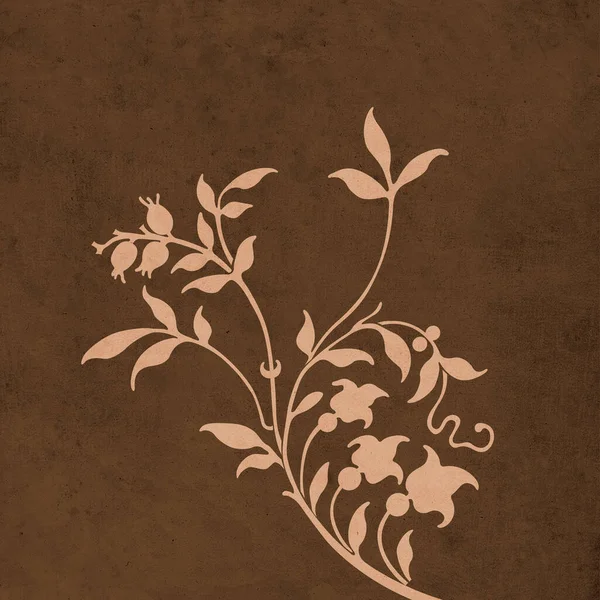 可打印的流行植物学卡片 用于封面 墙面艺术 — 图库照片