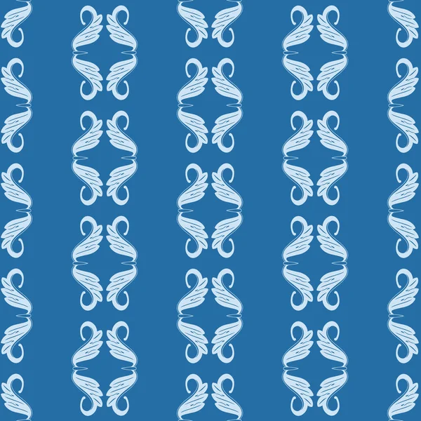 Naadloos Patroon Trendy Blauwe Kleur Klassieke Blauwe Kleur Van Het — Stockfoto
