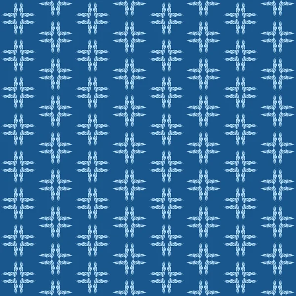 流行の青の色でシームレスなパターン 2020年のクラシックブルー — ストック写真