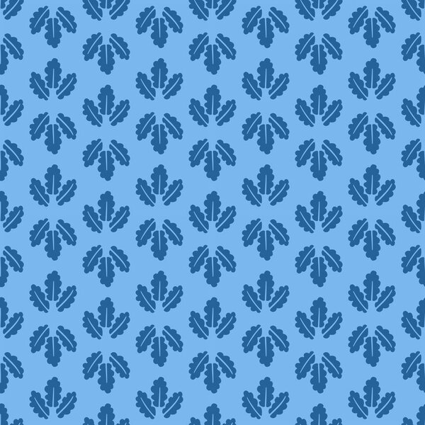 Seamless pattern in trendy blue color. Classic Blue Color of the Year 2020