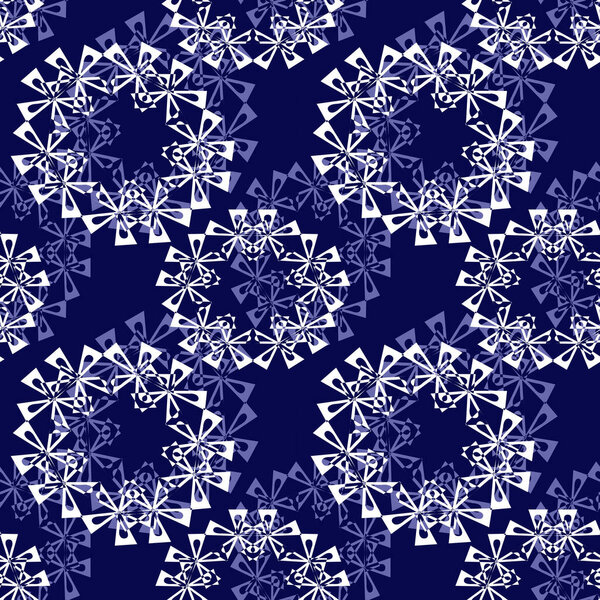 Seamless pattern in trendy purple color. Very Peri - Color of the Year 2022 . Abstract pattern