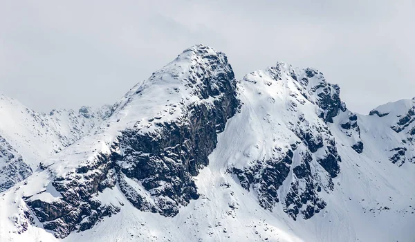 Zimowy Krajobraz Tatrach Polska — Zdjęcie stockowe