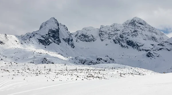 Winterlandschap Het Tatra Gebergte Polen — Stockfoto