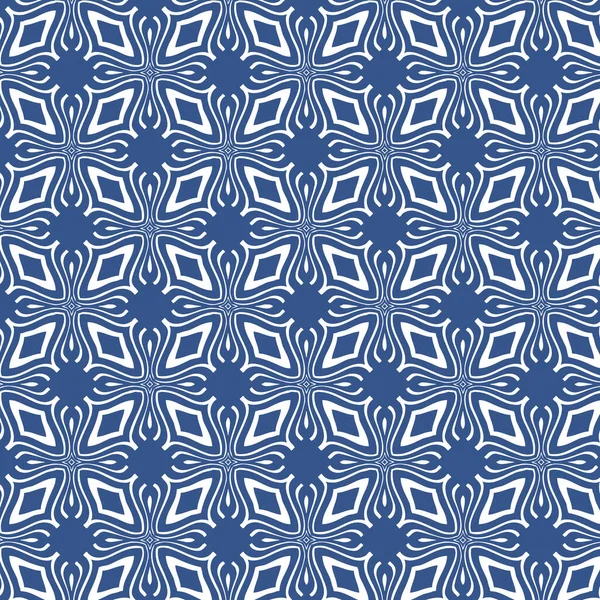 Modello Astratto Tessuti Stampa Tappeti Grafica Colore Blu — Foto Stock