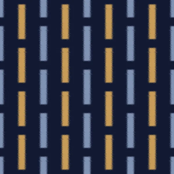 Ikat Geometric Seamless Pattern Background Design Carpets Fabrics — Stock Photo, Image