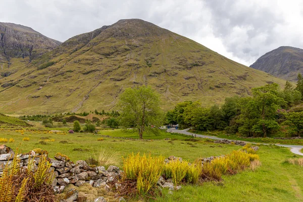 Skottland Storbritannien Vackert Bergslandskap — Stockfoto
