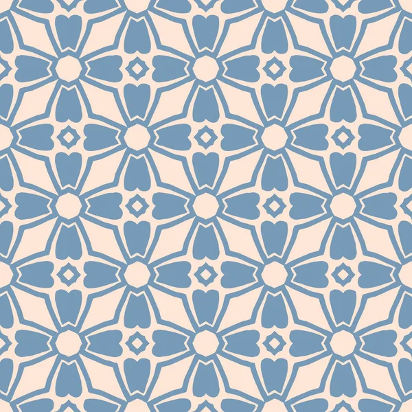 Бесшовный Декоративный Узор Использования Бумаге Обложке Ткани Дизайне Интерьера — стоковый вектор