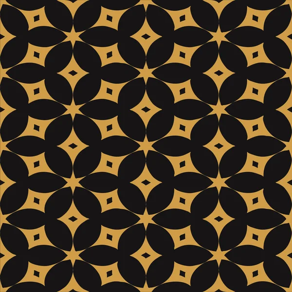 Nahtloses Goldenes Muster Art Deco Stil Auf Dunklem Hintergrund Design — Stockfoto