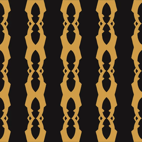 Безшовний Золотий Візерунок Стилі Арт Деко Темному Тлі Дизайн Паперу — стокове фото