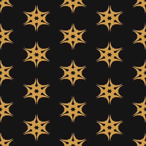 Seamless Golden Pattern Art Deco Style Dark Background Design Paper — Stock Photo, Image