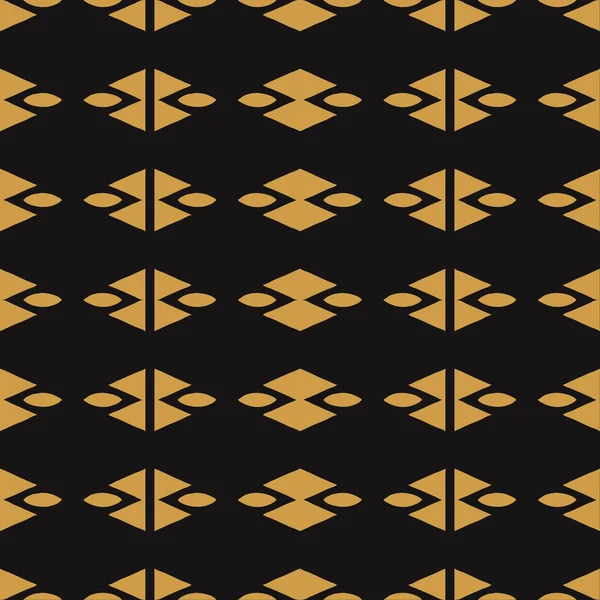 暗い背景にアール デコ様式のシームレスな黄金のパターン カバー 家の装飾のためのデザイン — ストック写真