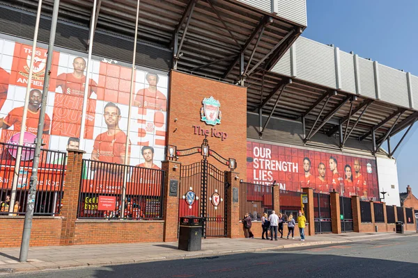 Liverpool England Mars 2022 Liverpool Anfield Stadium England — Stockfoto
