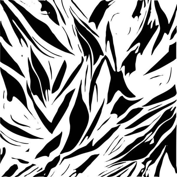 白黒の抽象的なイラスト 壁の装飾のためのデザイン — ストックベクタ