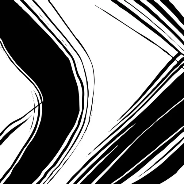 Ilustración Abstracta Blanco Negro Diseño Para Ropa Textiles Decoraciones Pared — Archivo Imágenes Vectoriales