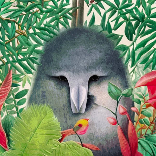 Akvarellmålning Duk Botanisk Illustration Tygmönster För Grafiska Ändamål Fågeln Bilden — Stockfoto