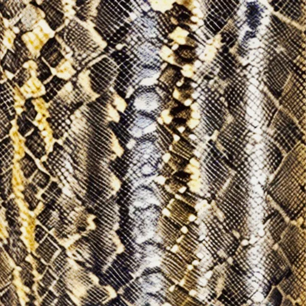 Watercolor Painting Snake Skin Texture Background — Stock Photo, Image