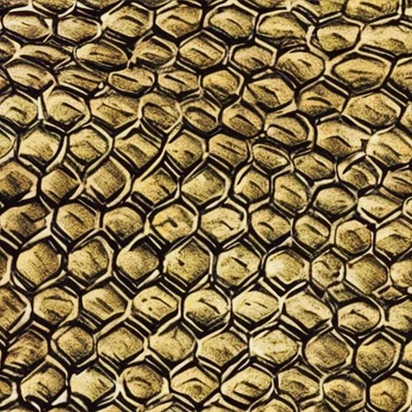 Pittura Acquerello Sfondo Texture Pelle Serpente — Foto Stock
