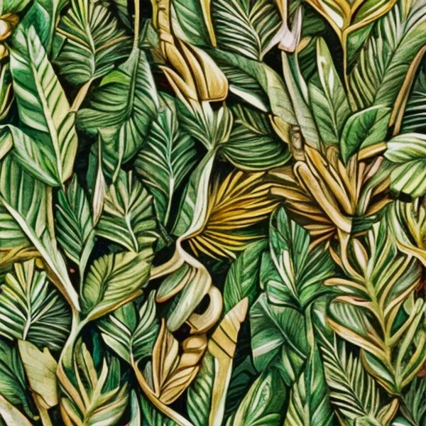 수채화 그래픽 아트에 사용되는 식물학적 — 스톡 사진